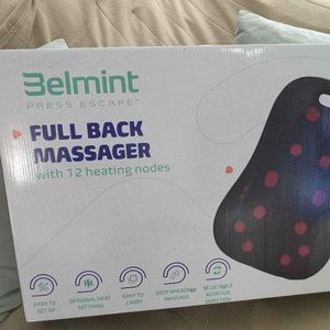 Deep Kneading Back Massager with Heat -Perfect for Home, Office, Car